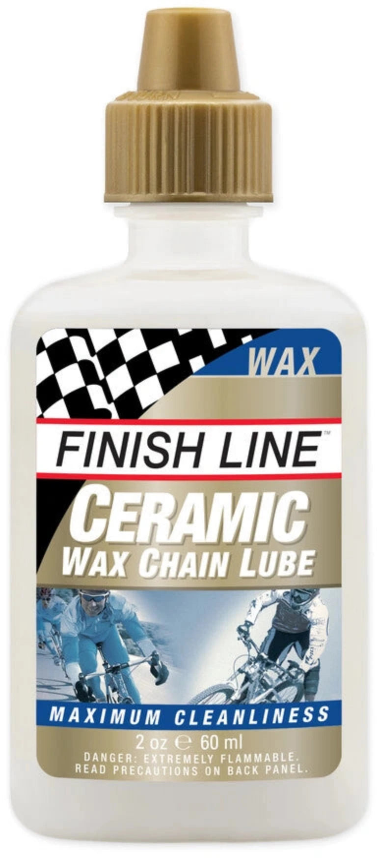 Finish Line Ceramic Wax Chain Lube (2oz)