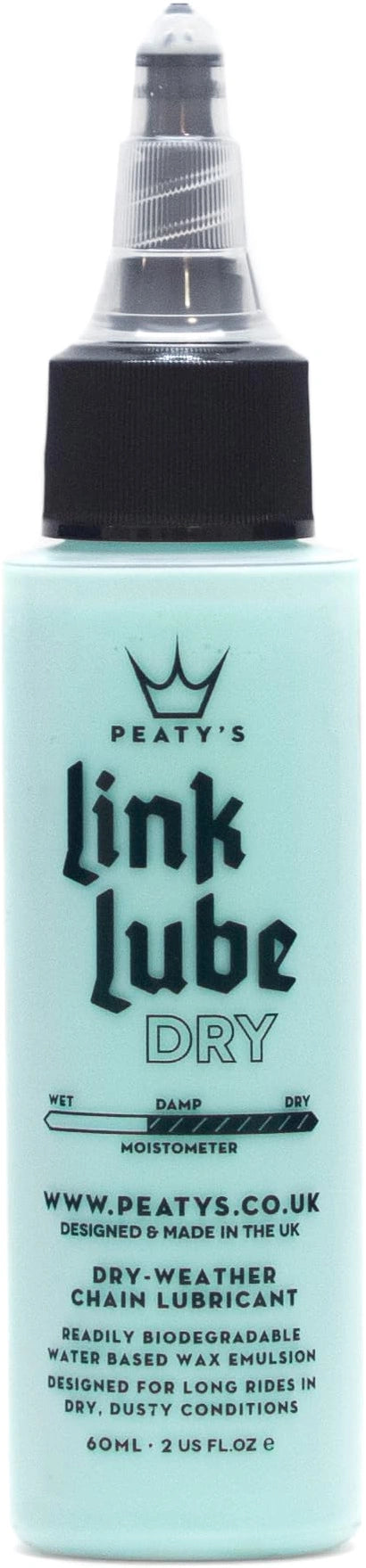 Peaty's Dry Drip Wax LinkLube Chain Lube (2oz)