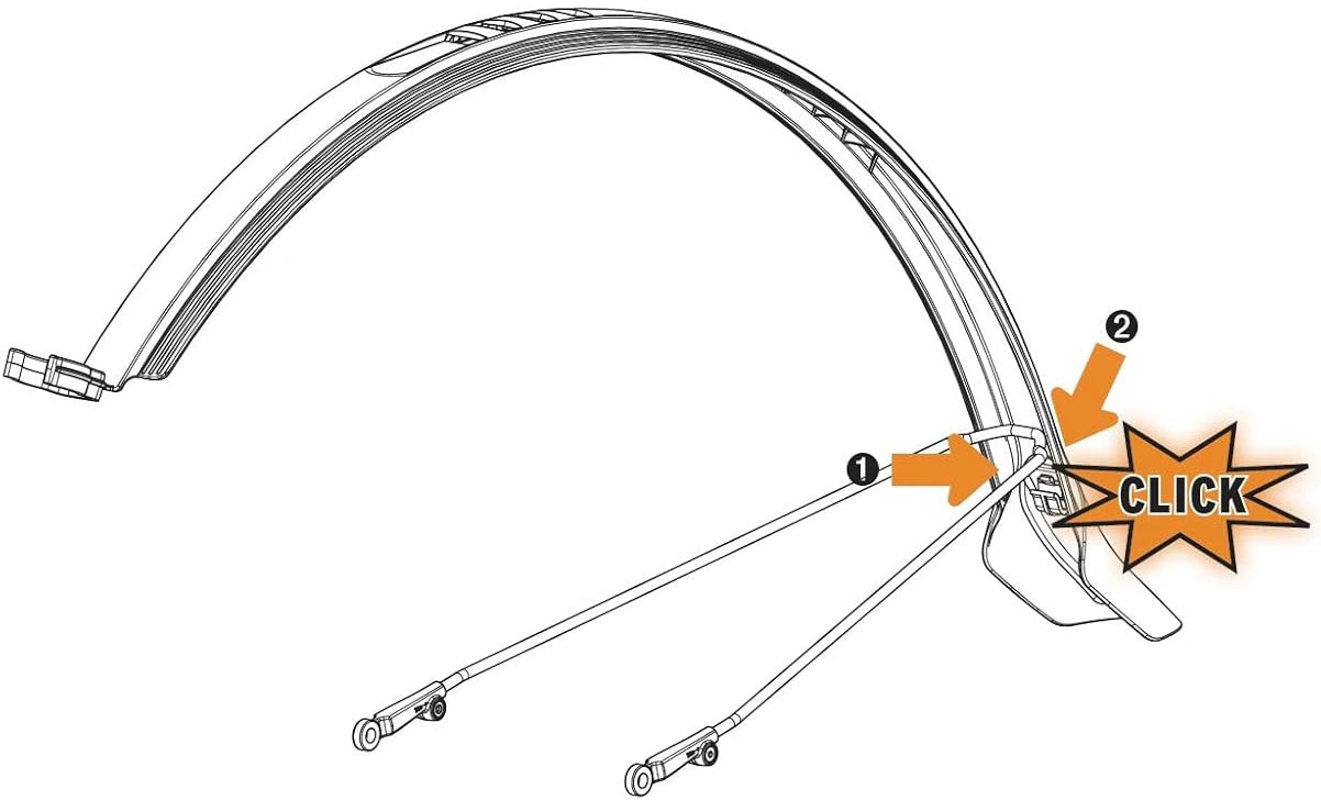 SKS Velo65 U-Stay Kit