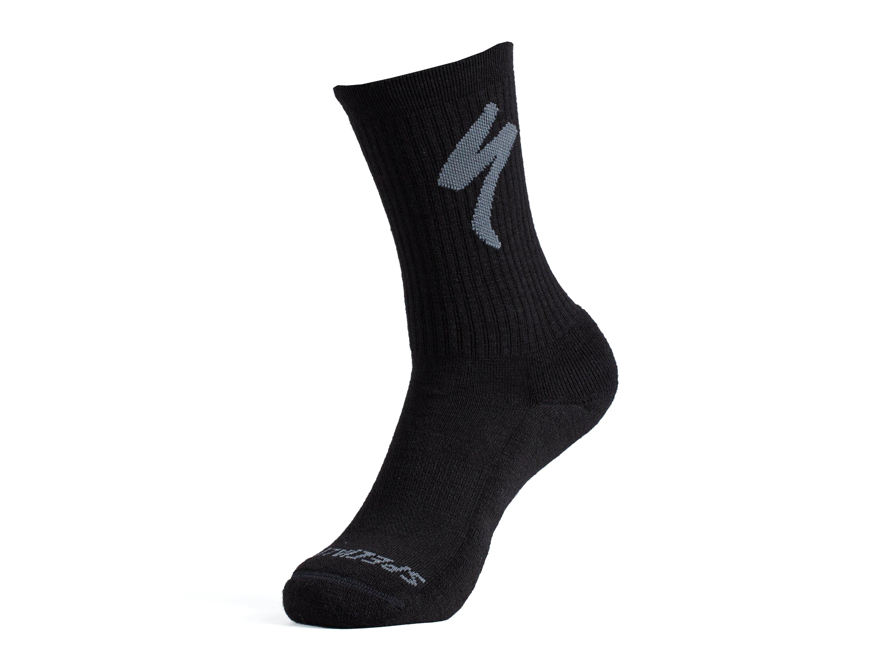 Specialized Merino Midweight Tall Logo Socks