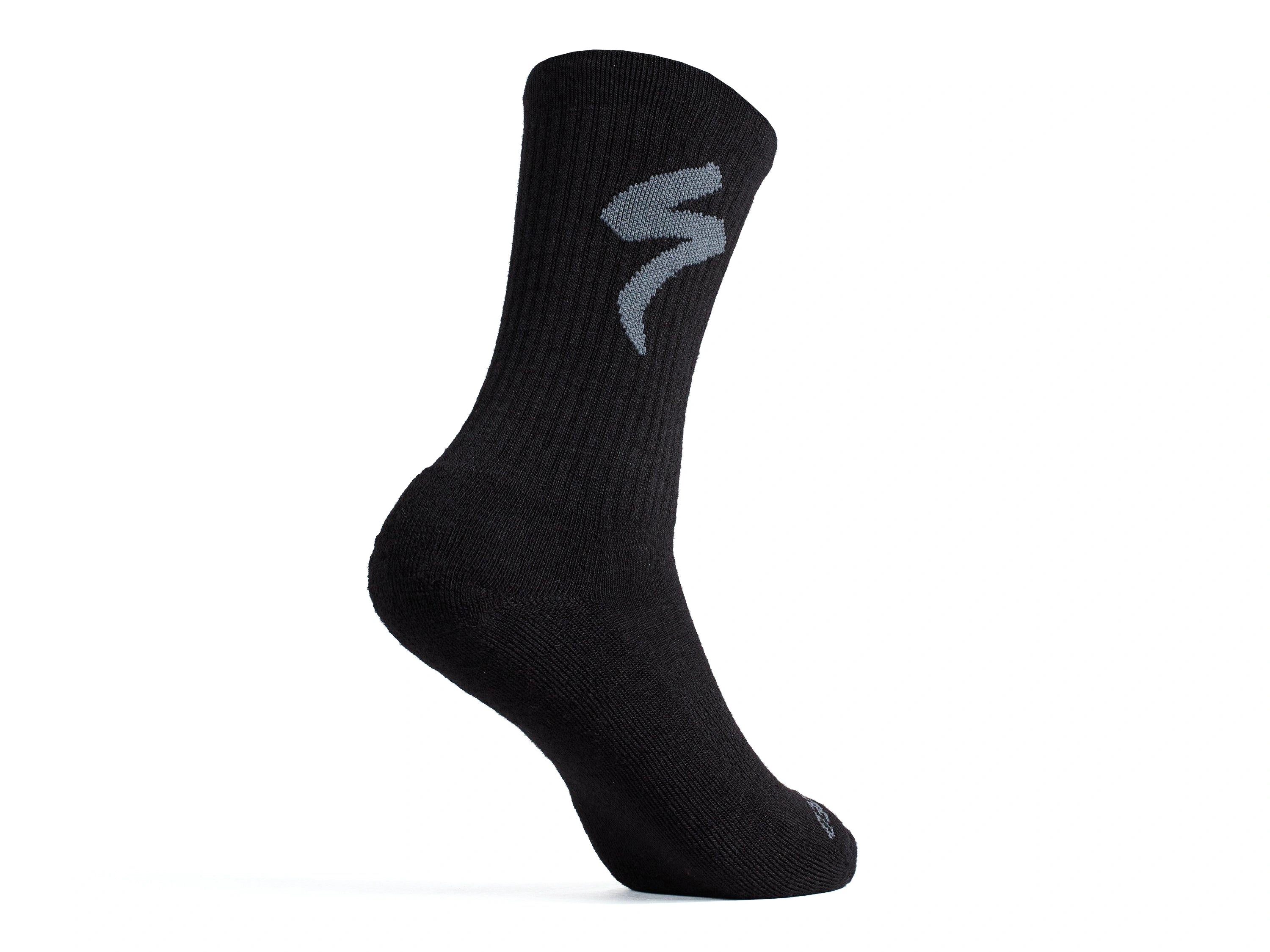 Specialized Merino Midweight Tall Logo Socks