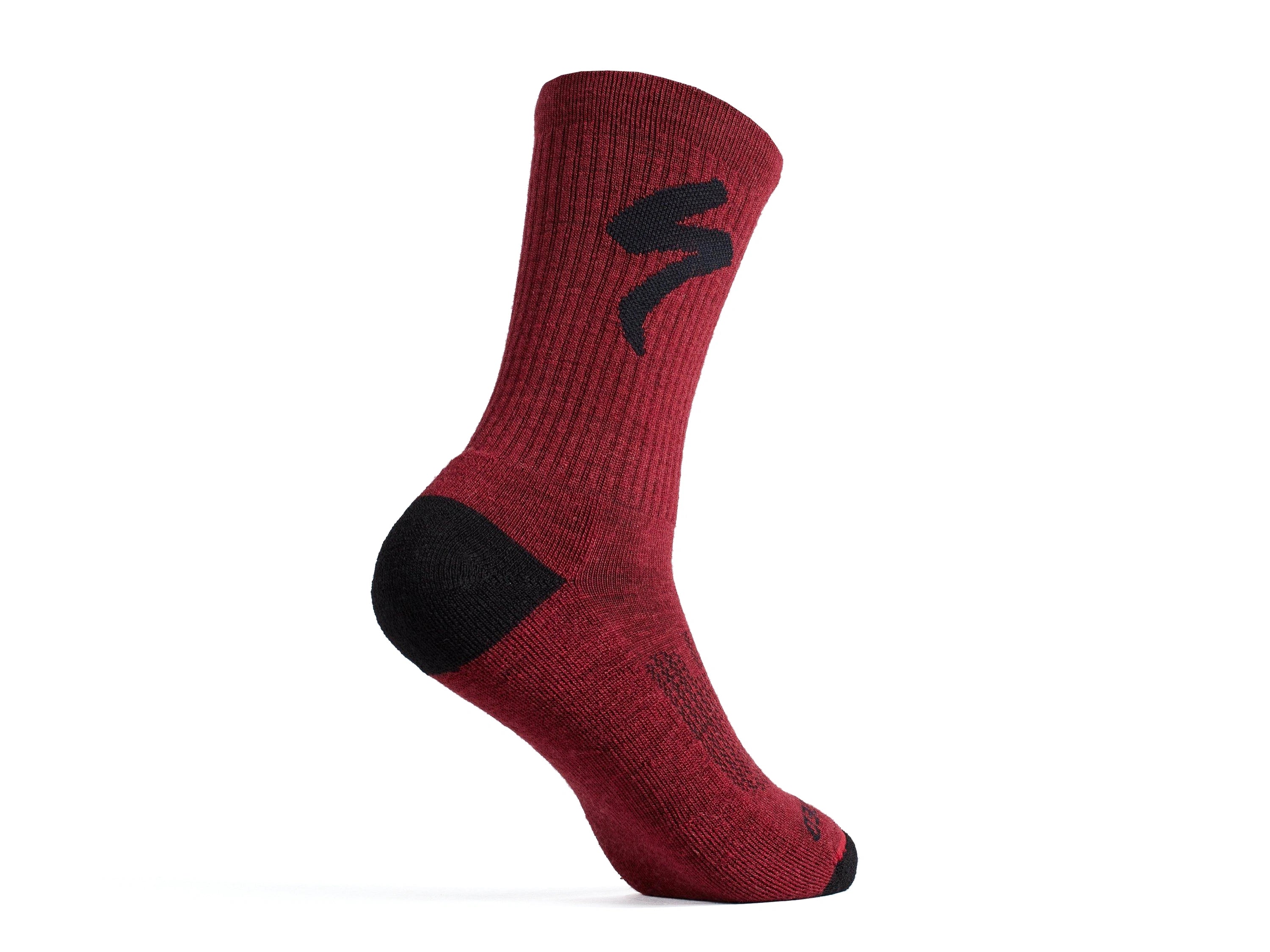 Specialized Merino Midweight Tall Logo Socks