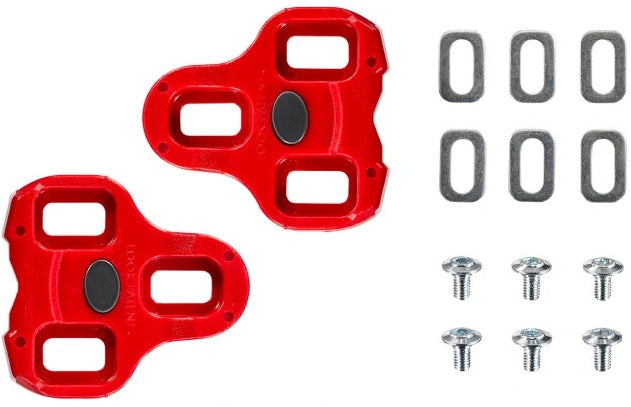 LOOK Keo Cleats (Red, 9°)